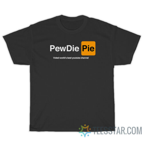 PewDiePie Voted World'S Best Youtube Channel T-Shirt