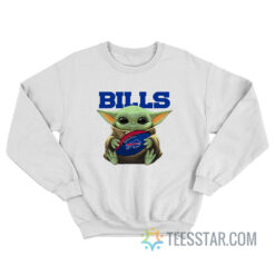 Baby Yoda Bills Mafia Football Sweatshirt