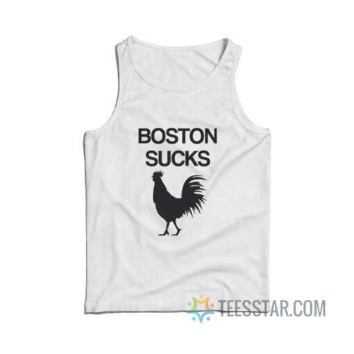 Boston Sucks Cock Tank Top