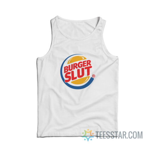 Burger Slut Parody Tank Top