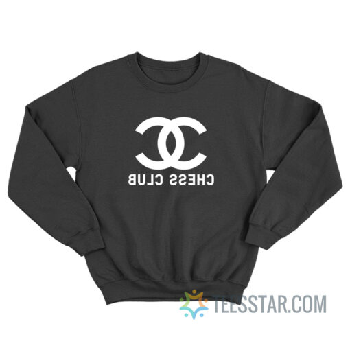 Chess Club Chanel Parody Sweatshirt