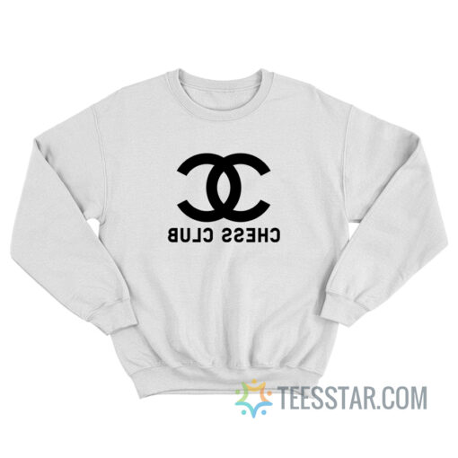 Chess Club Chanel Parody Sweatshirt