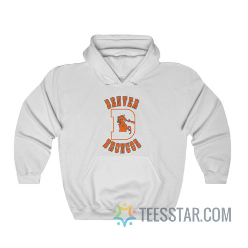 John Elway's Vintage Denver Broncos Hoodie