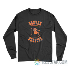 John Elway's Vintage Denver Broncos Long Sleeve