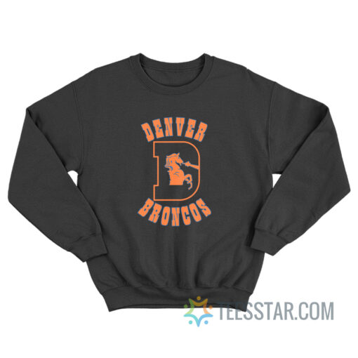 John Elway’s Vintage Denver Broncos Sweatshirt