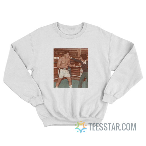 Muhammad Ali And Michael Jackson 1977 Sweatshirt