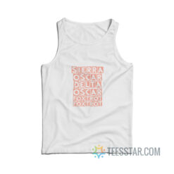 Sod Off - Sierra Oscar Delta Oscar Foxtrot Tank Top