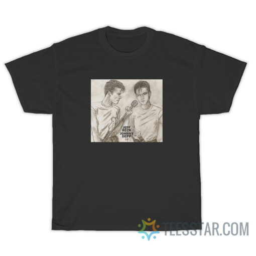 Jeff Beck and Johnny Depp Venus in Furs Cover T-Shirt