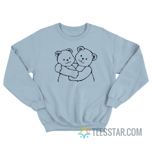 Two Friends Hugging Sweatshirt