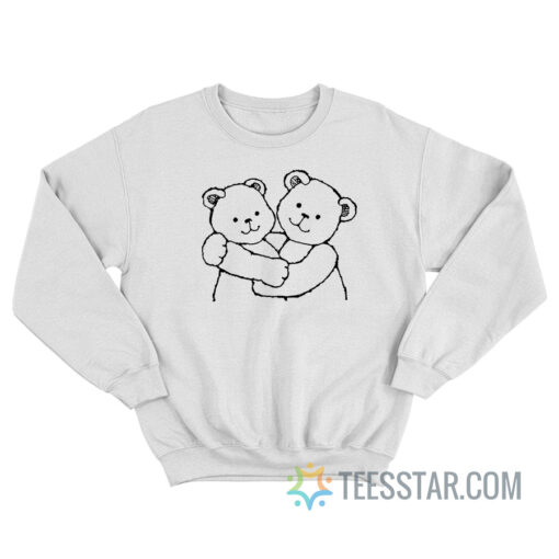 Two Friends Hugging Sweatshirt