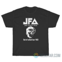 JFA Jody Foster's Army Out Of School Tour 1983 T-Shirt