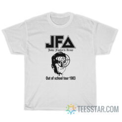 JFA Jody Foster's Army Out Of School Tour 1983 T-Shirt