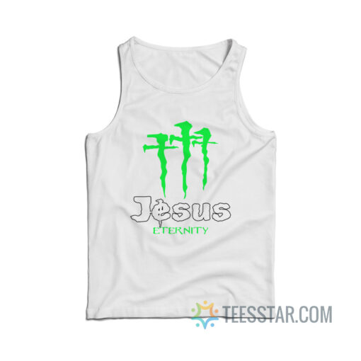 Jesus Eternity Monster Tank Top