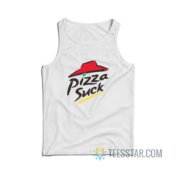 Pizza Suck Parody Tank Top