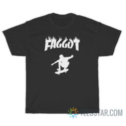 Faggot Skater Thrasher Parody T-Shirt