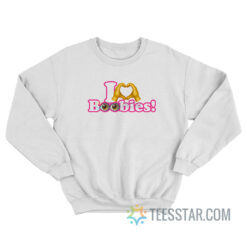 I Love Boobies Emoji Sweatshirt