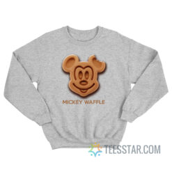 Mickey Waffle 3D Sweatshirt