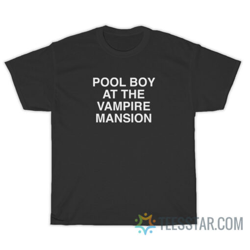 Pool Boy At The Vampire Mansion T-Shirt Gerard Way