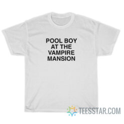 Pool Boy At The Vampire Mansion T-Shirt Gerard Way