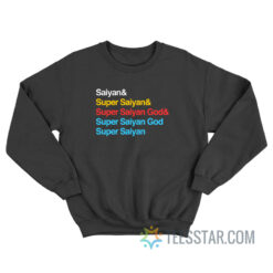 Saiyan Super Saiyan God Sweatshirt