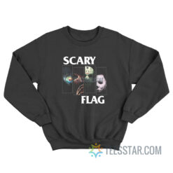 Scary Flag Black Flag Parody Sweatshirt