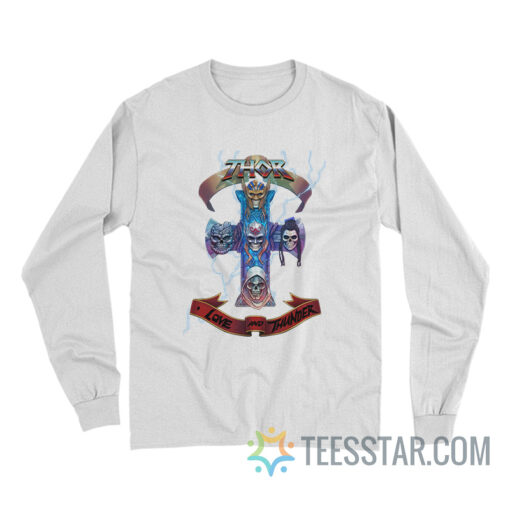 Thor Love And Thunder Guns N Roses Long Sleeve