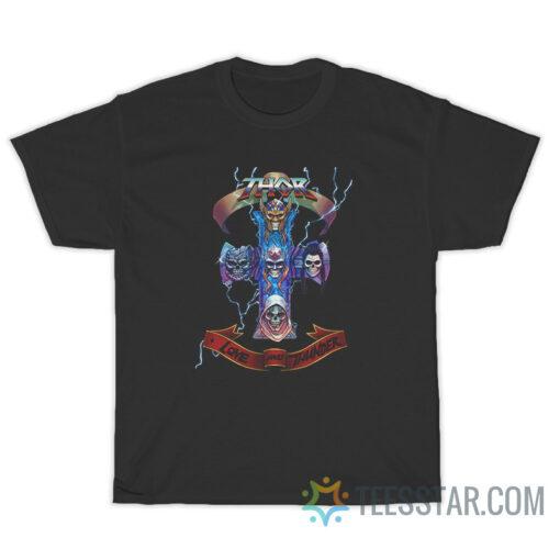 Thor Love And Thunder Guns N Roses T-Shirt