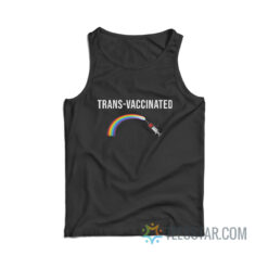 Trans-Vaccinated Rainbow Tank Top