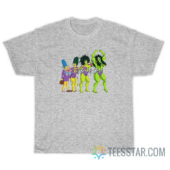 Marge Simpson She Hulk Transformation T-Shirt