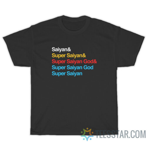 Saiyan Super Saiyan God T-Shirt