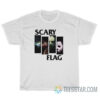 Scary Flag Black Flag Parody T-Shirt