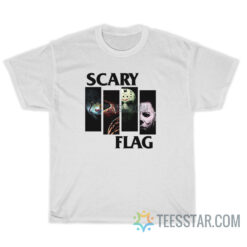 Scary Flag Black Flag Parody T-Shirt