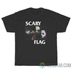 Scary Flag Black Flag Parody T-Shirt