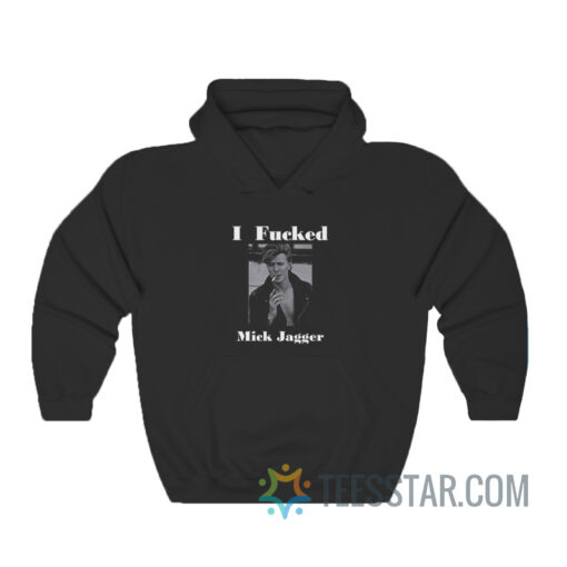 David Bowie I Fucked Mick Jagger Hoodie