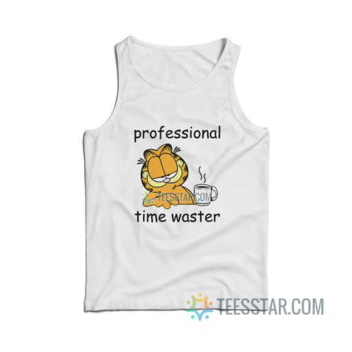 Garfield Professional Time Waster Tank Top