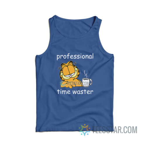 Garfield Professional Time Waster Tank Top