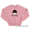 Hello Bitchy Hello Kitty Parody Sweatshirt