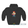 Herbie Husker Nebraska Cornhusker Pixel Art Hoodie