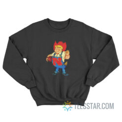 Herbie Husker Nebraska Cornhusker Pixel Art Sweatshirt