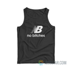 No Bitches Logo Parody Tank Top