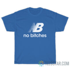 No Bitches Logo Parody T-Shirt