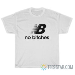 No Bitches Logo Parody T-Shirt