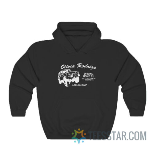 Olivia Rodrigo Driving Home 2 U Hoodie