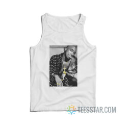 Tupac With Gold Chain Tank Top