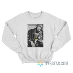 Tupac With Gold Chain Sweatshirt