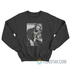 Tupac With Gold Chain Sweatshirt