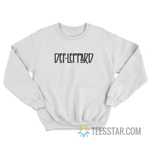 Def Leppard Logo Parody Sweatshirt