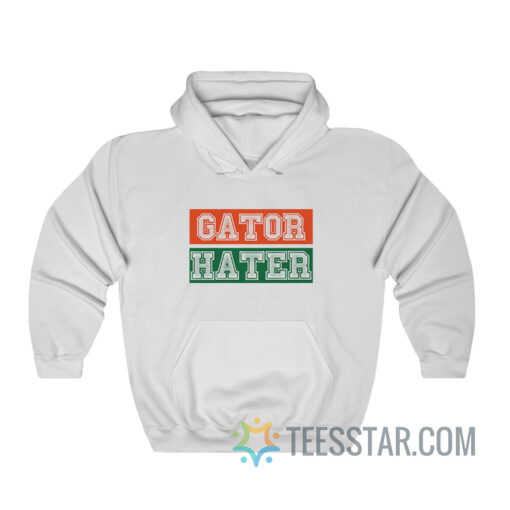 Dolfan Derek Gator Hater Hoodie