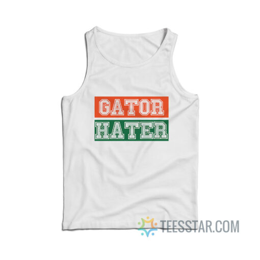 Dolfan Derek Gator Hater Tank Top