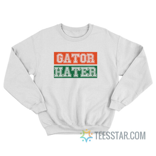 Dolfan Derek Gator Hater Sweatshirt